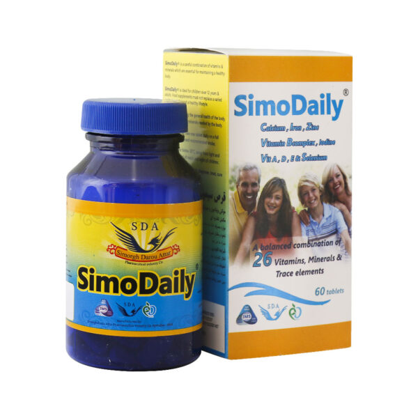 قرص مولتی ویتامین روزانه سیمودیلی