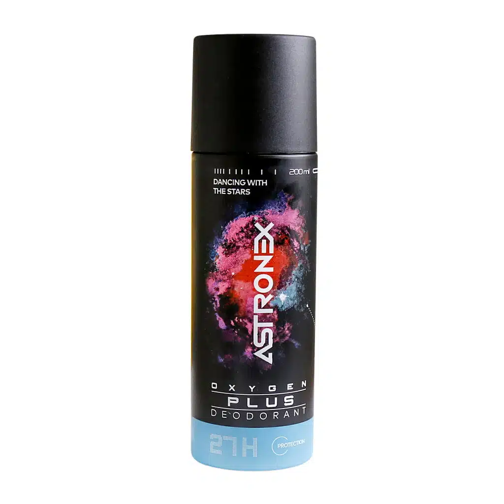 Astronex-Body-Deodorant-Spray-Model-Oxygen-Plus-200-ml.jpg.webp اسپری خوشبو کننده بدن استرونکس مدل Oxygen Plus حجم 200 میلی لیتر