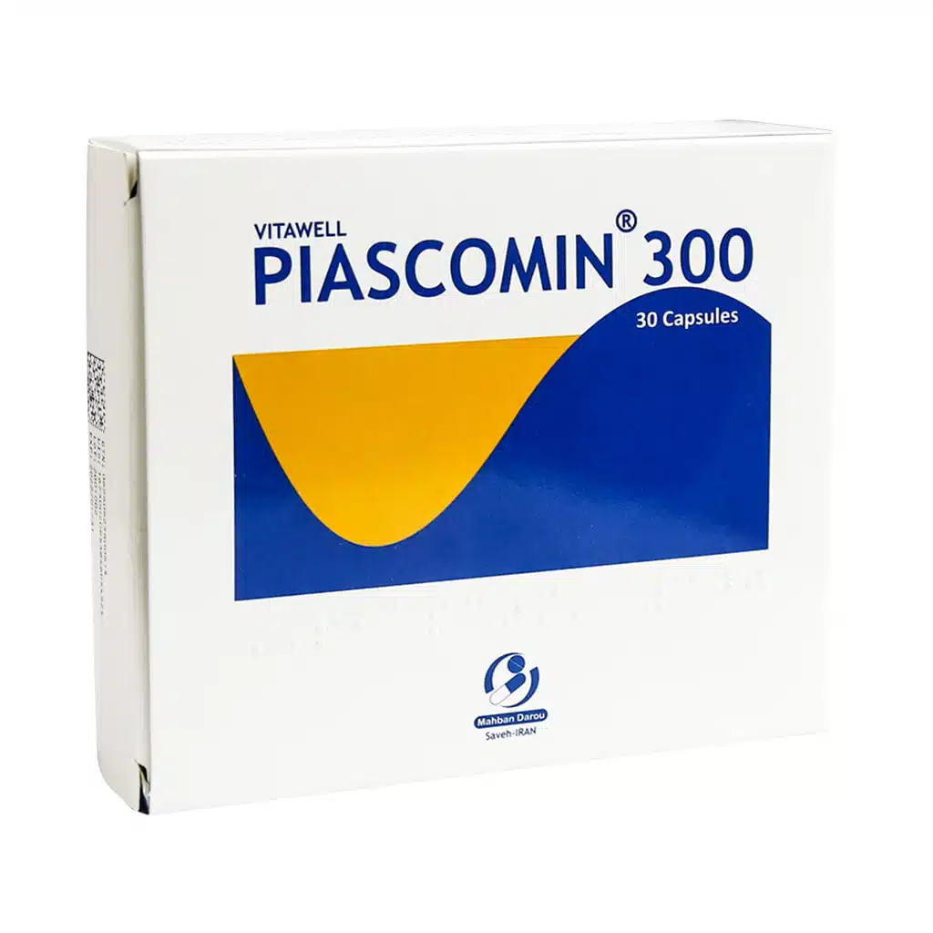 کپسول ویتاول پیاسکومین 300 میلی گرم مهبان دارو 30 عدد