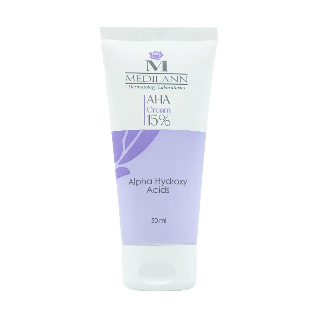 Medilann AHA Cream All Skin قیمت کرم لایه بردار AHA 15 درصد مدیلن