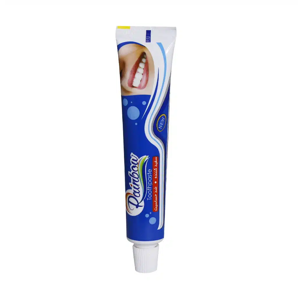 Rainbow-Toothpaste-65-gr.jpg.webp خمیر دندان سفید کننده رینبو ضد حساسیت 65 گرم