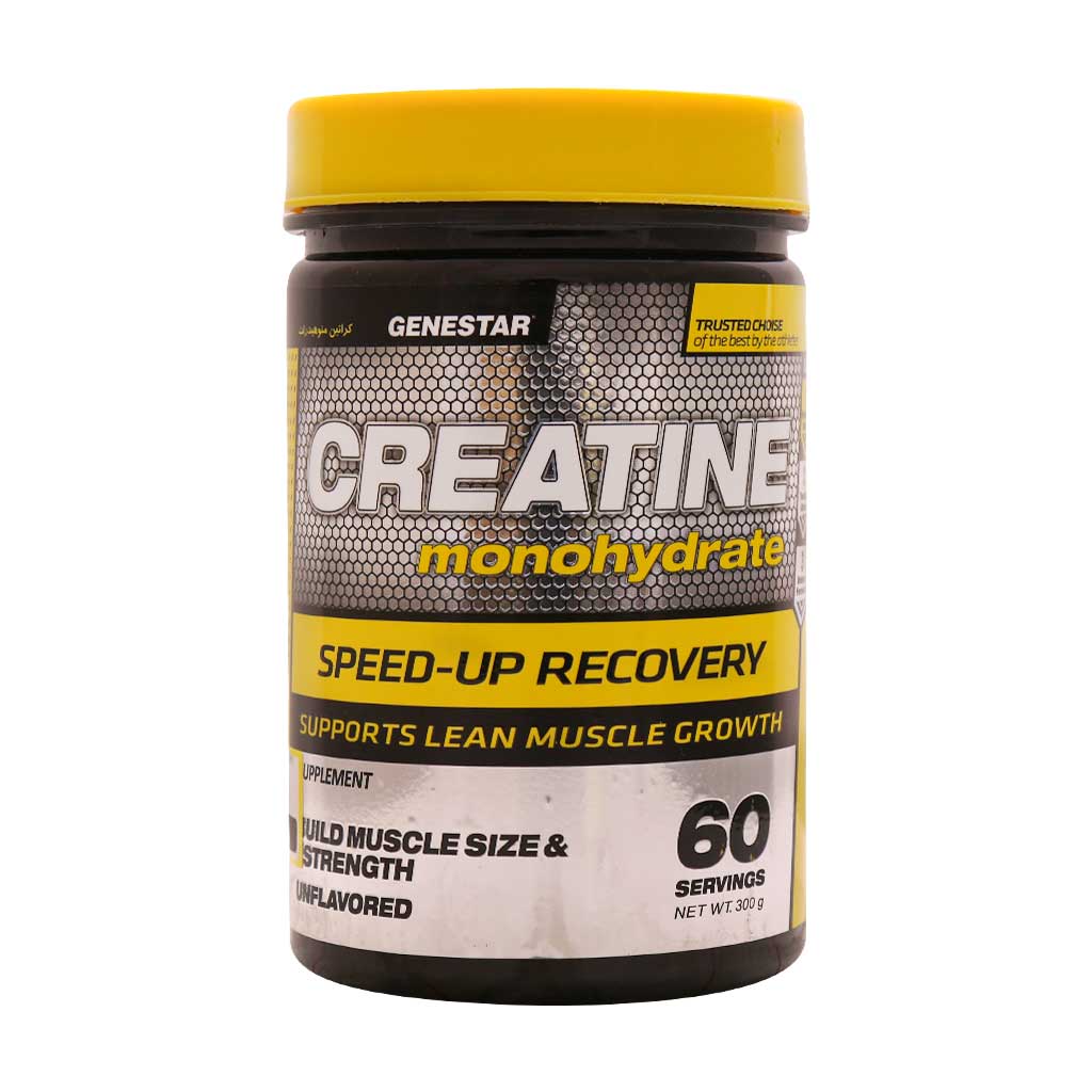Genestar-Creatine-Monohydrate-300 پودر کراتین مونوهیدرات ژن استار