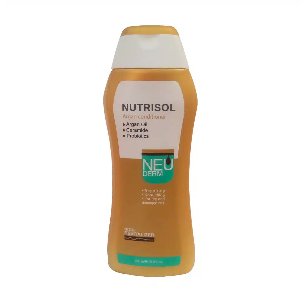 Neuderm-Nutrisol-Argan-Conditioner-300-Ml.jpg.webp نرم کننده مو آرگان نوتریسل نئودرم 300 میلی لیتر