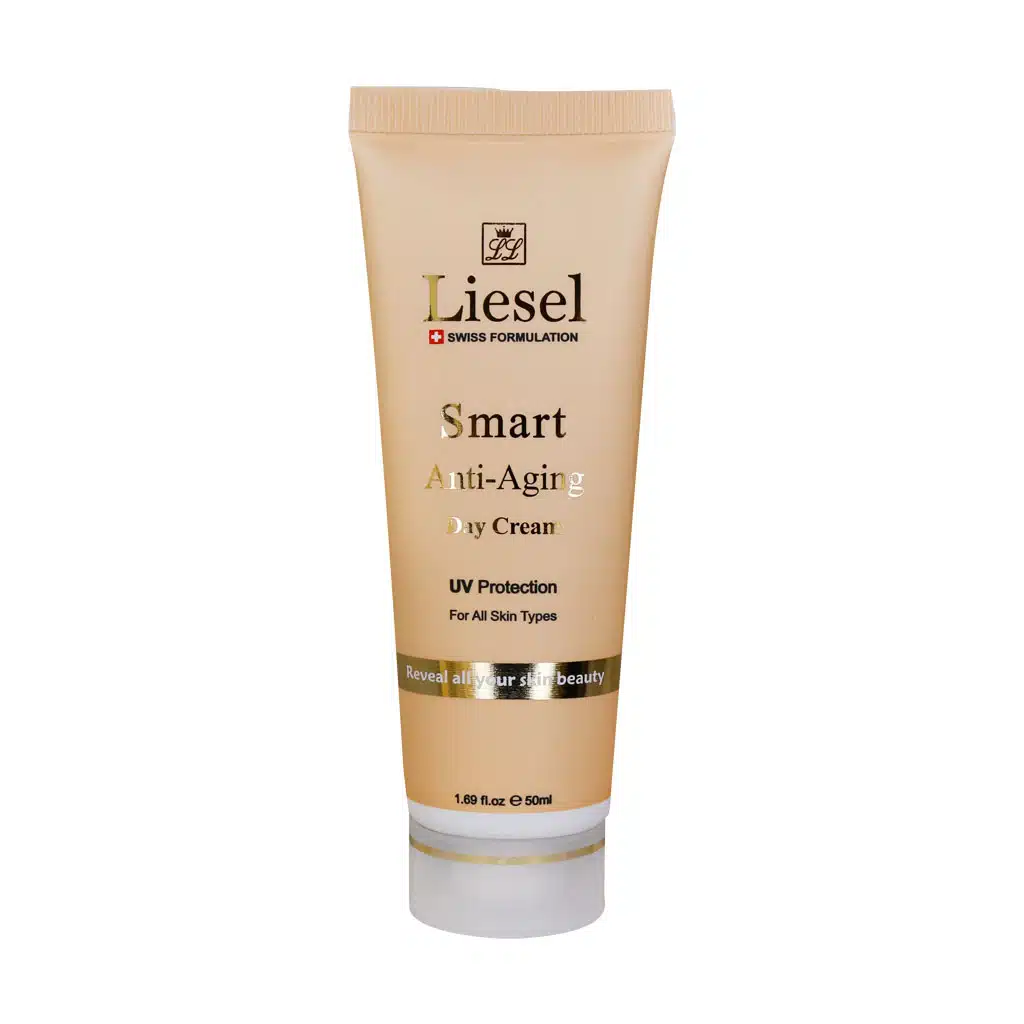 Liesel-Smart-Anti-Aging-Day-Cream-50-ml.jpg.webp کرم بازسازی کننده و ضدچروک روز لایسل 50 میلی لیتر