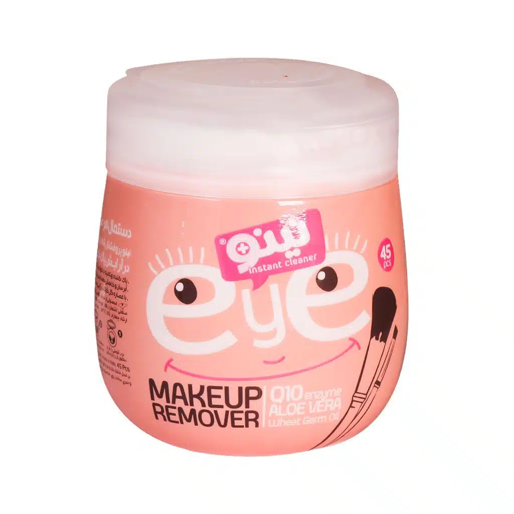 Nino-Eye-Makeup-Remover-45-Pcs.jpg.webp دستمال مرطوب پاک کننده آرایش دور چشم نینو 45 عدد