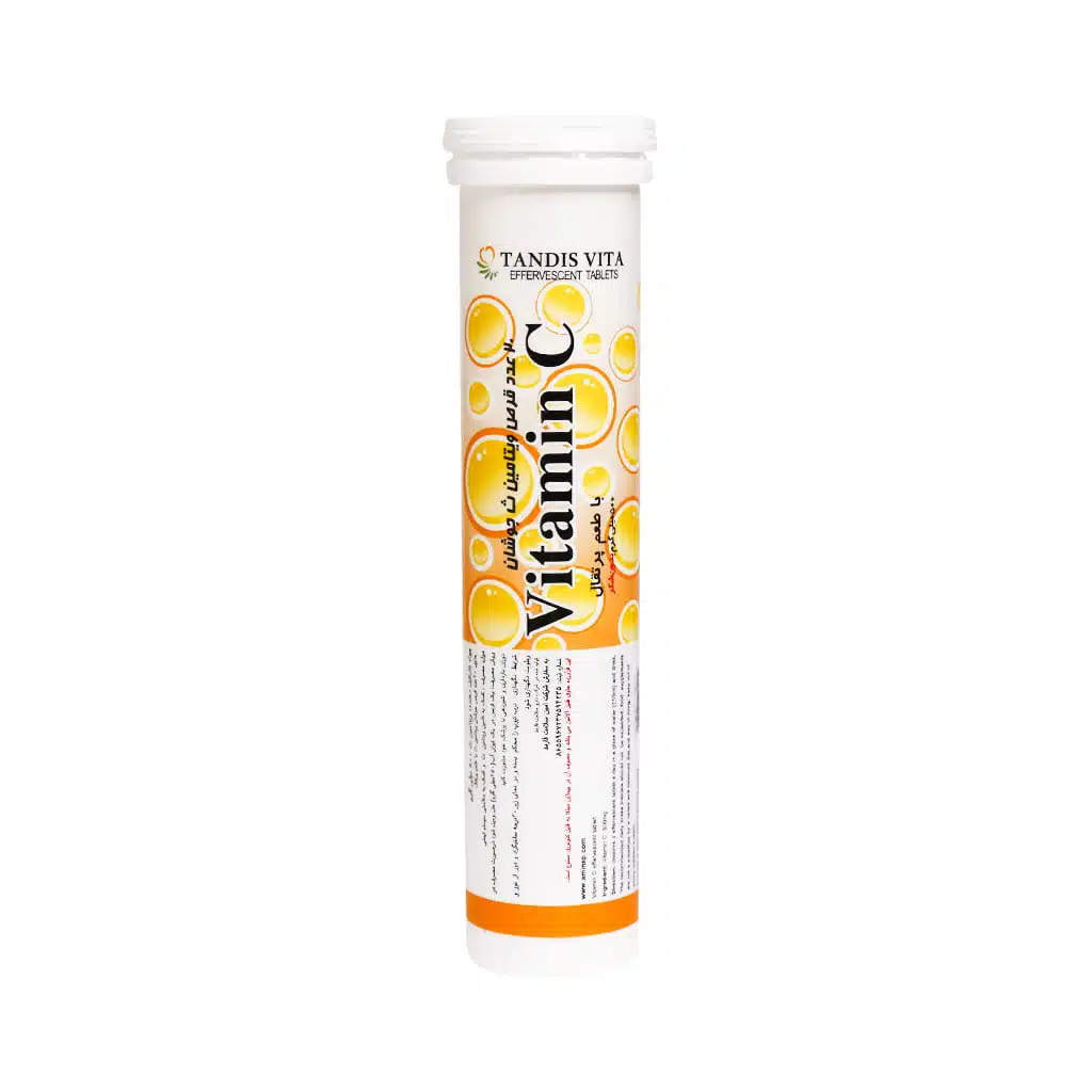 Tandis-Vita-Vitamin-C-500-mg-Sugar-Free-20-Effervescent-Tablets-2.jpg.webp قرص جوشان ویتامین C 500 میلی گرم تندیس ویتا بدون شکر 20 عدد