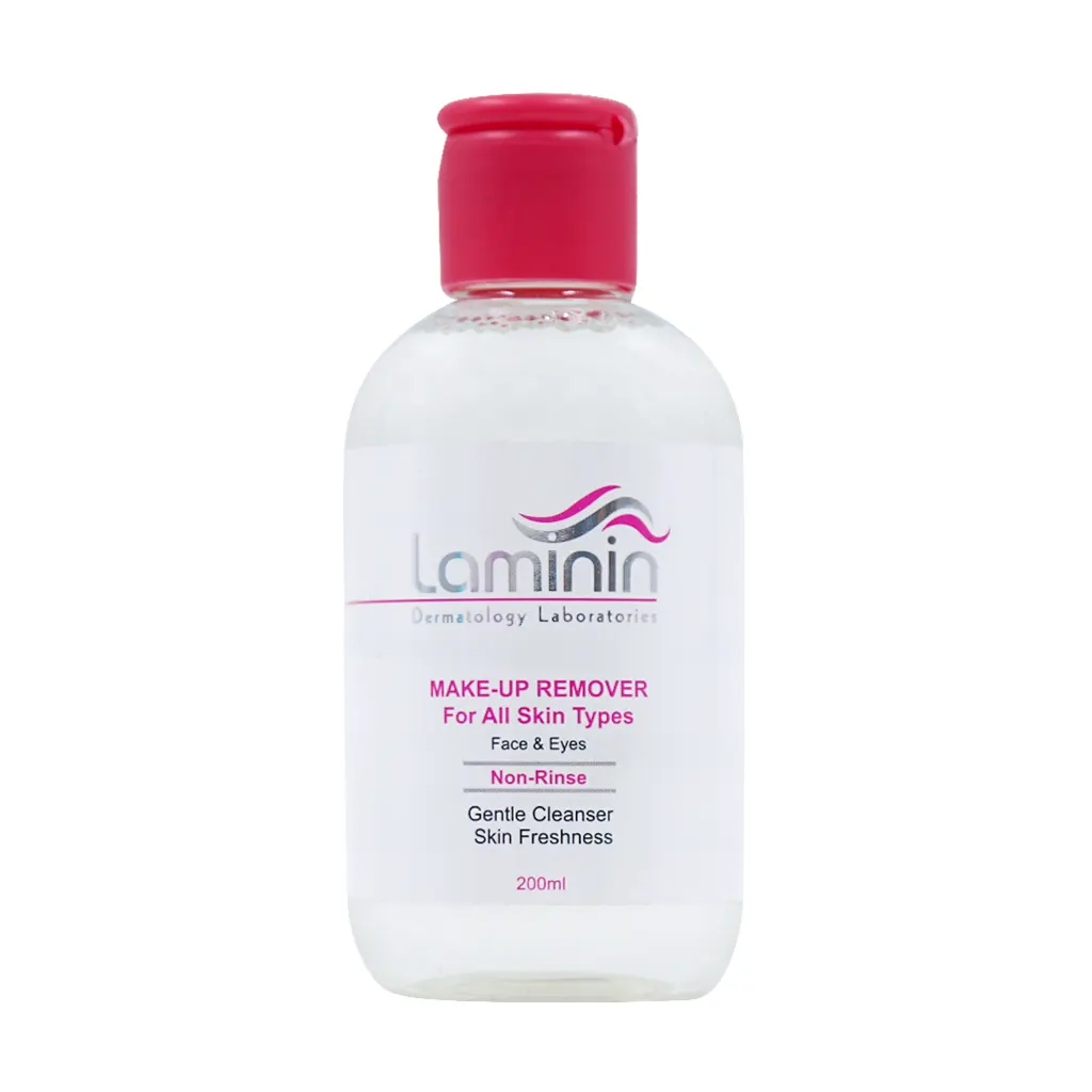 Laminin Face And Eyes Make-up Remover 200 ml قیمت محلول پاک کننده آرایش صورت و دور چشم لامینین