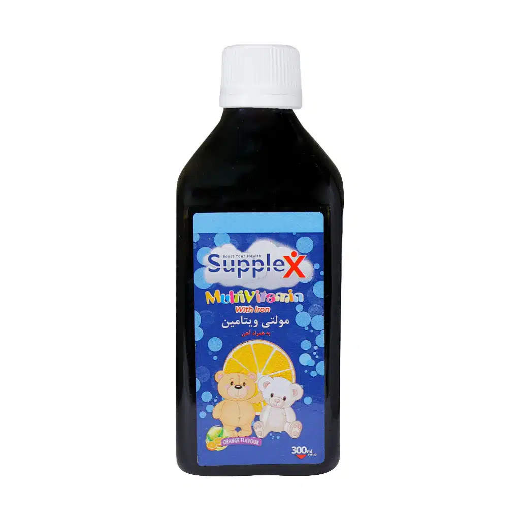 Supplex-Multi-Vitamin-With-Iron-Syrup-300-ml-1.jpg.webp شربت مولتی ویتامین به همراه آهن ساپلکس 300 میلی لیتر