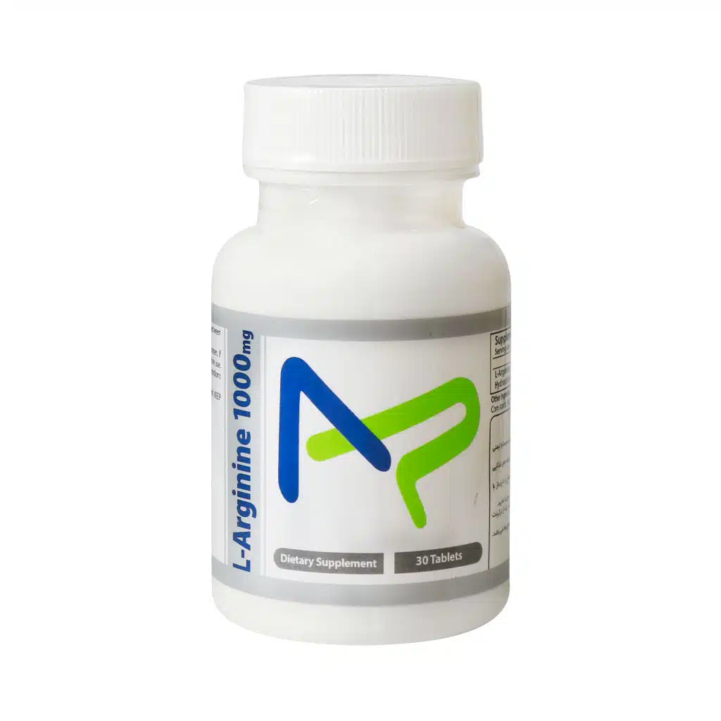 Daana-L-Arginine-1000-mg-30-Tablets.jpg.webp قرص ال آرژنین 1000 میلی گرم ترید فورما 30 عدد
