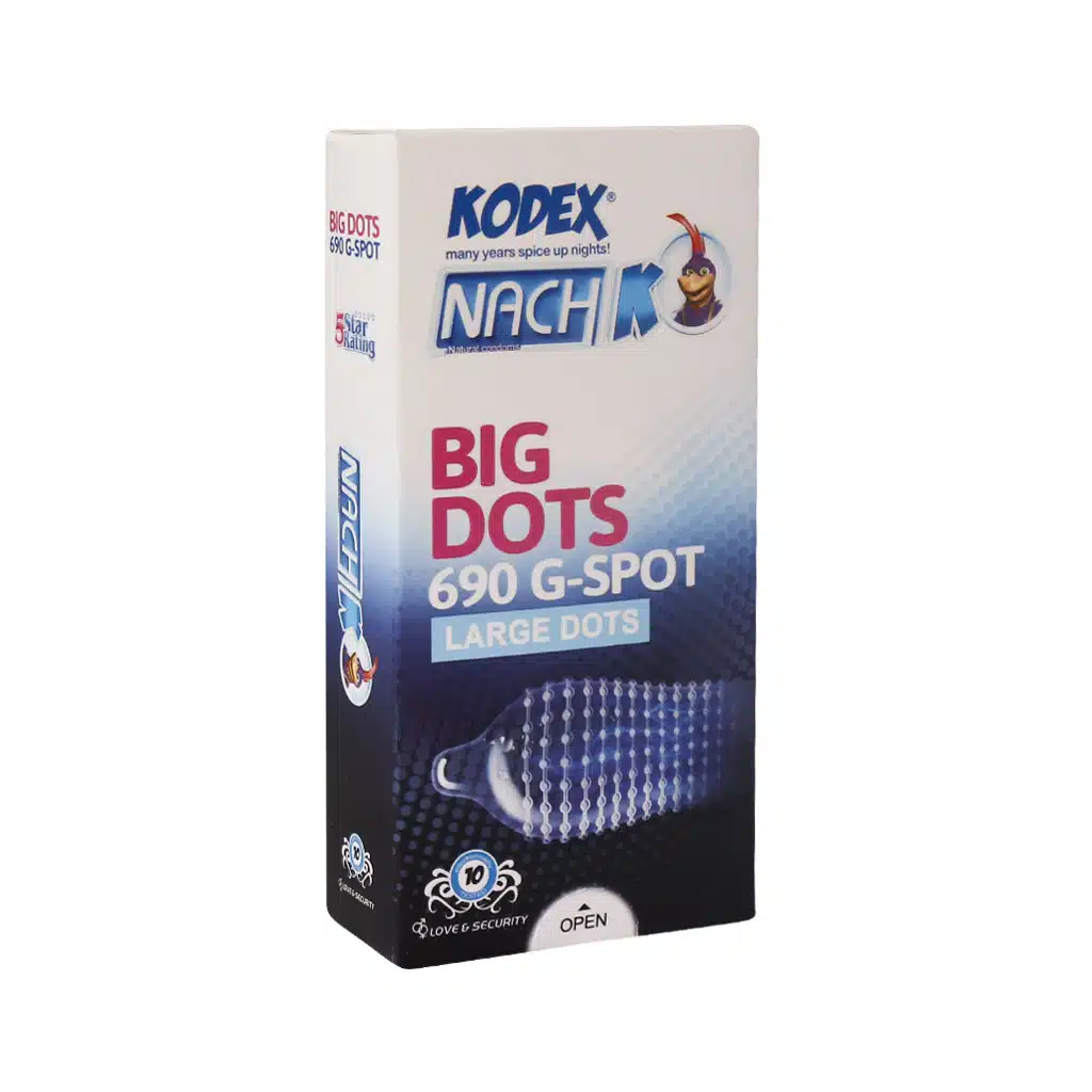 Nach-Kodex-Model-Big-Dots-Condoms.jpg.webp کاندوم خاردار کدکس مدل بیگ داتس