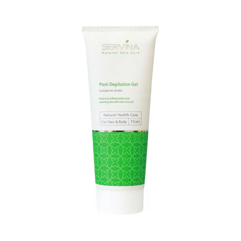 Servina-Post-Depilation-Gel-75-ml.jpg.webp ژل بعد از اصلاح بانوان سروینا 75 میلی لیتر