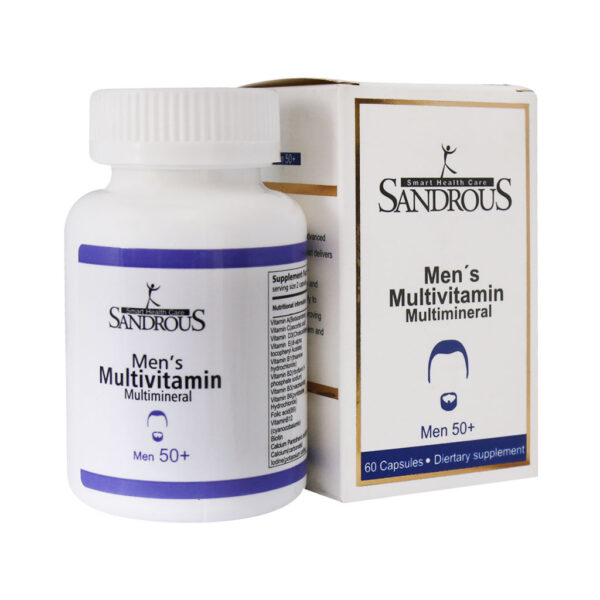 کپسول مولتی ویتامین مولتی مینرال مخصوص آقایان بالای 50 سال سندروس