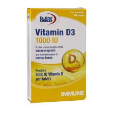قرص ویتامین D3 1000 واحد یوروویتال