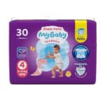 پوشک شورتی کانال دار مای بیبی سایز 4 متوسط