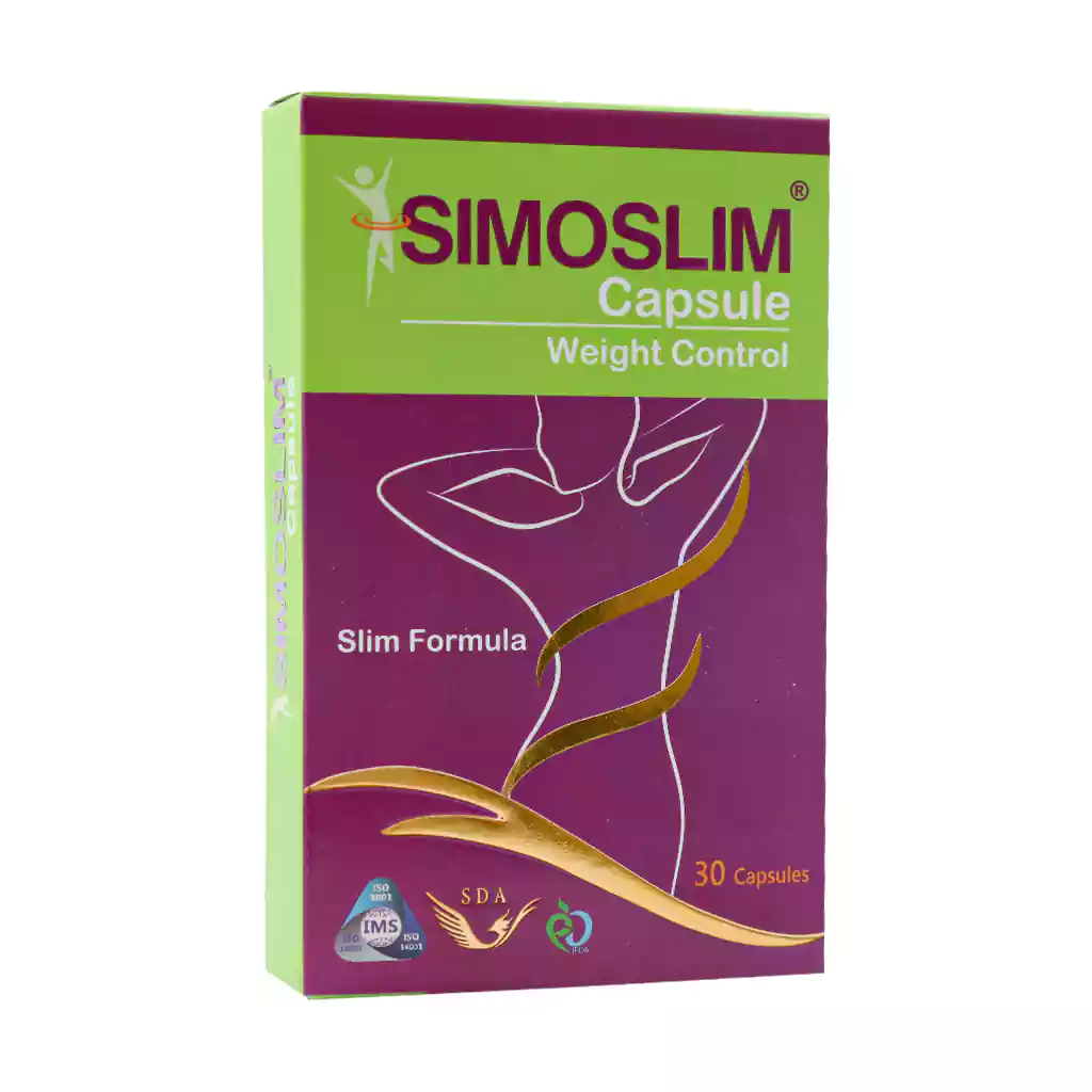 Simorgh Darou Attar Simoslim 30 Capsules قیمت کپسول لاغری سیمو اسلیم سیمرغ دارو عطار