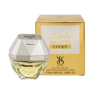 عطر جیبی زنانه برندینی مدل Lady Billion Lucky