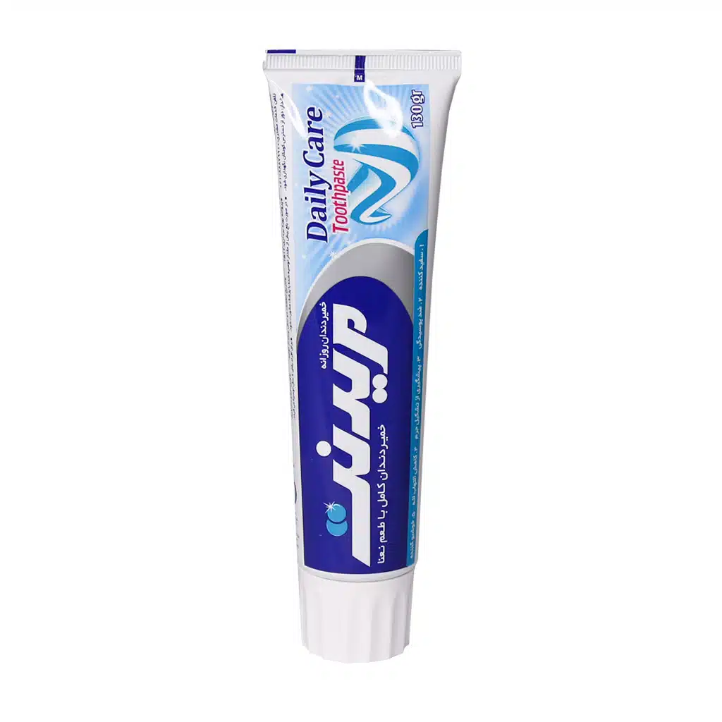 Merident-Daily-Care-Toothpaste-130-g.jpg.webp خمیر دندان کامل روزانه مریدنت با طعم نعنا 130 گرم