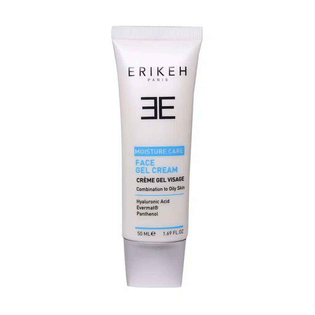 Erikeh-Moisture-Care-Gel-Cream-50-ml.jpg.webp ژل کرم مرطوب کننده اریکه مناسب پوست چرب و مختلط 50 میلی لیتر