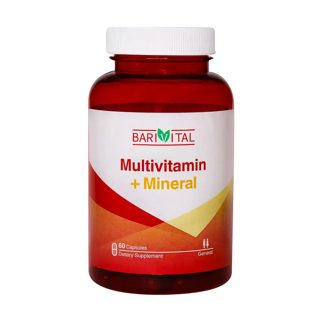 Barivital-Multivitamin-Mineral-60-Capsul.jpg.webp قرص مولتی ویتامین مینرال باریویتال