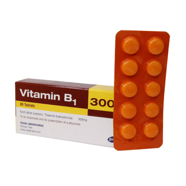 قرص ویتامین B1 300 میلی گرم رازک