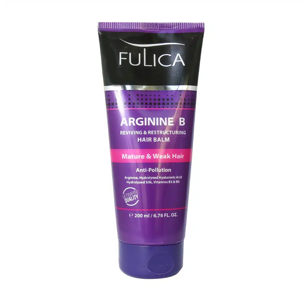 Fulica-Arginine-B-Hair-Balm-200-ml.jpg.webp بالم نرم کننده مو حاوی آرژنین فولیکا 200 میلی لیتر