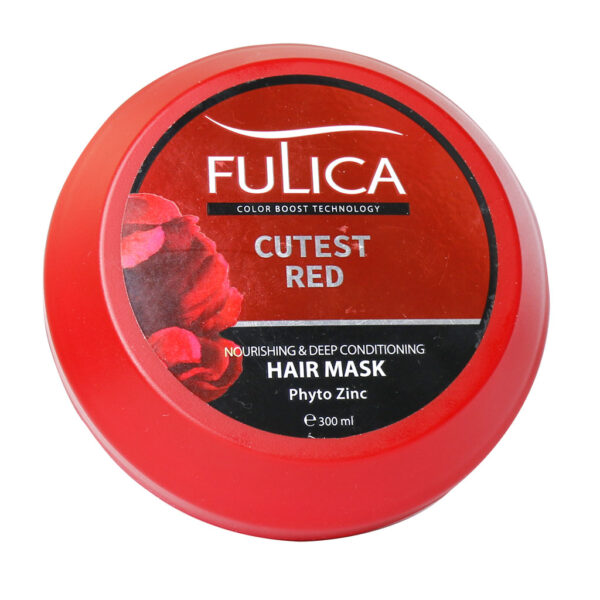 ماسک تقویت کننده و نرم کننده عمیق موهای قرمز فولیکا