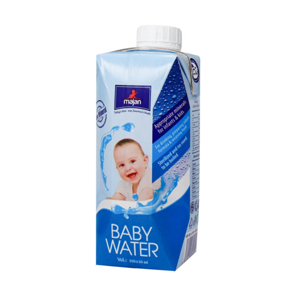 آب استریلیزه مناسب برای نوزادان و کودکان ماجان کاله
