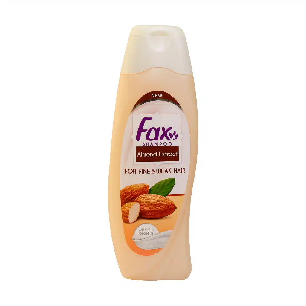 Fax-Almond-Extract-Shampoo-For-Fine-And-Weak.jpg.webp شامپو فاکس حاوی عصاره بادام مناسب موهای ضعیف و شکننده