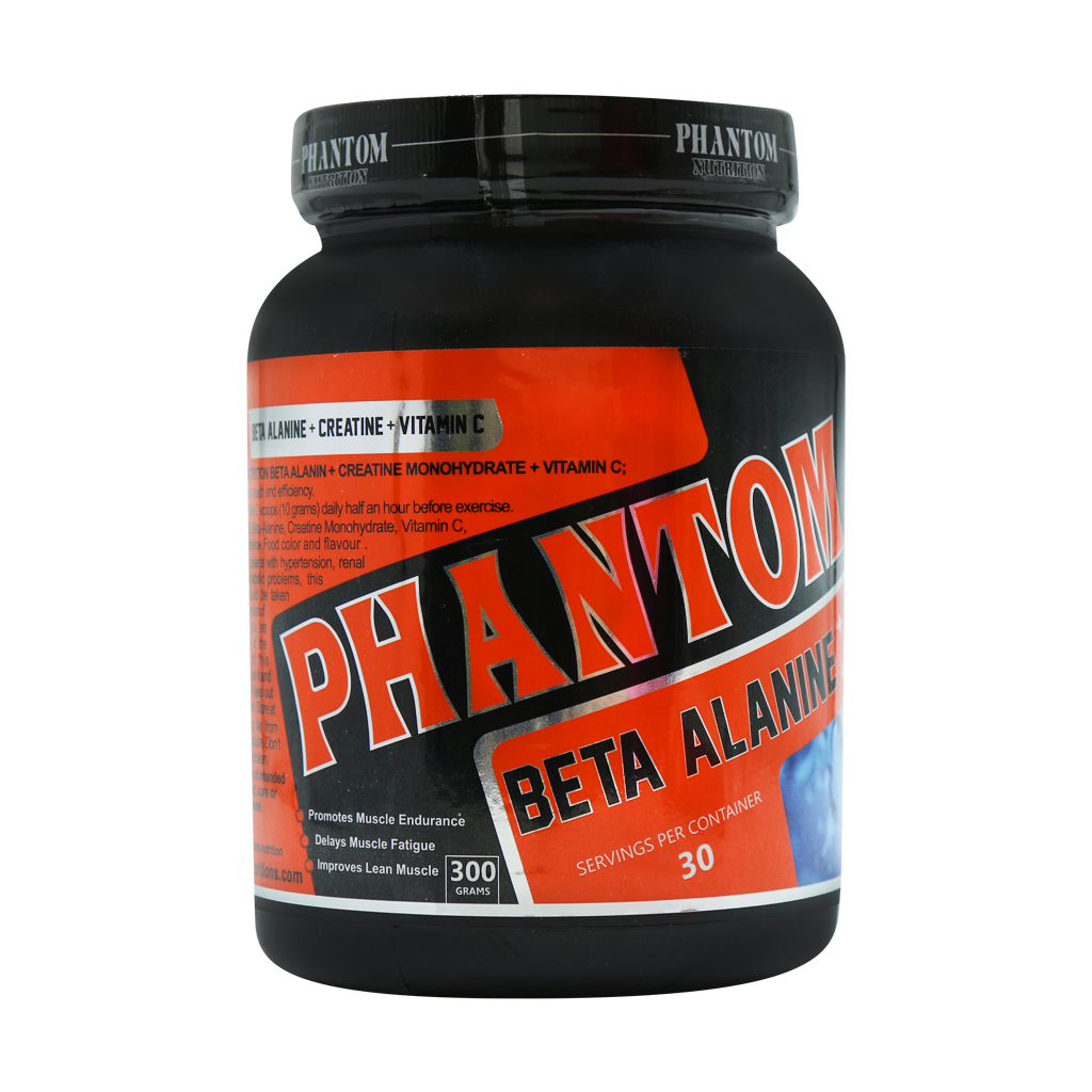 Phantom Nutrition Beta Alanine Creatine And Vitamin C Powder پودر بتا آلانین کراتین و ویتامین C فانتوم نوتریشن