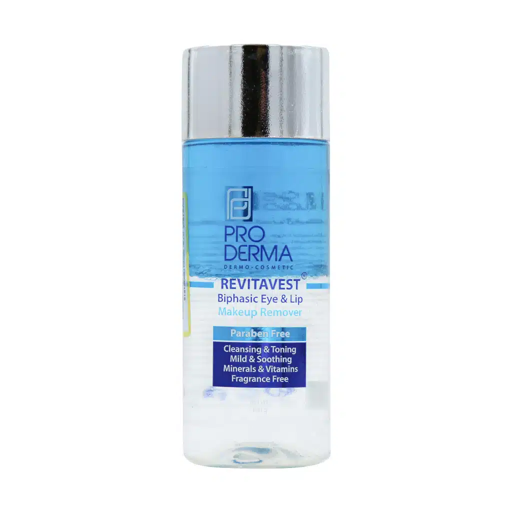 Proderma-Revitavest-Biphasic-Eye-And-Lip-100-ml-1.jpg.webp محلول دوفاز پاک کننده آرایش چشم و لب پرودرما 100 میلی لیتر
