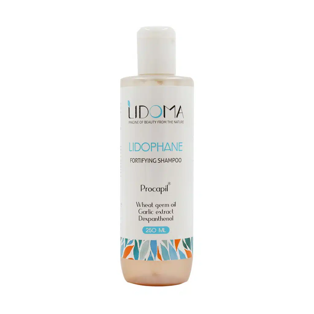 Lidoma-Lidophane-Stimulating-And-Fortifying-Shampoo-250-ml-1.jpg.webp شامپو تقویت کننده و محرک رشد مو لیدوفن لیدوما 250 میلی لیتر