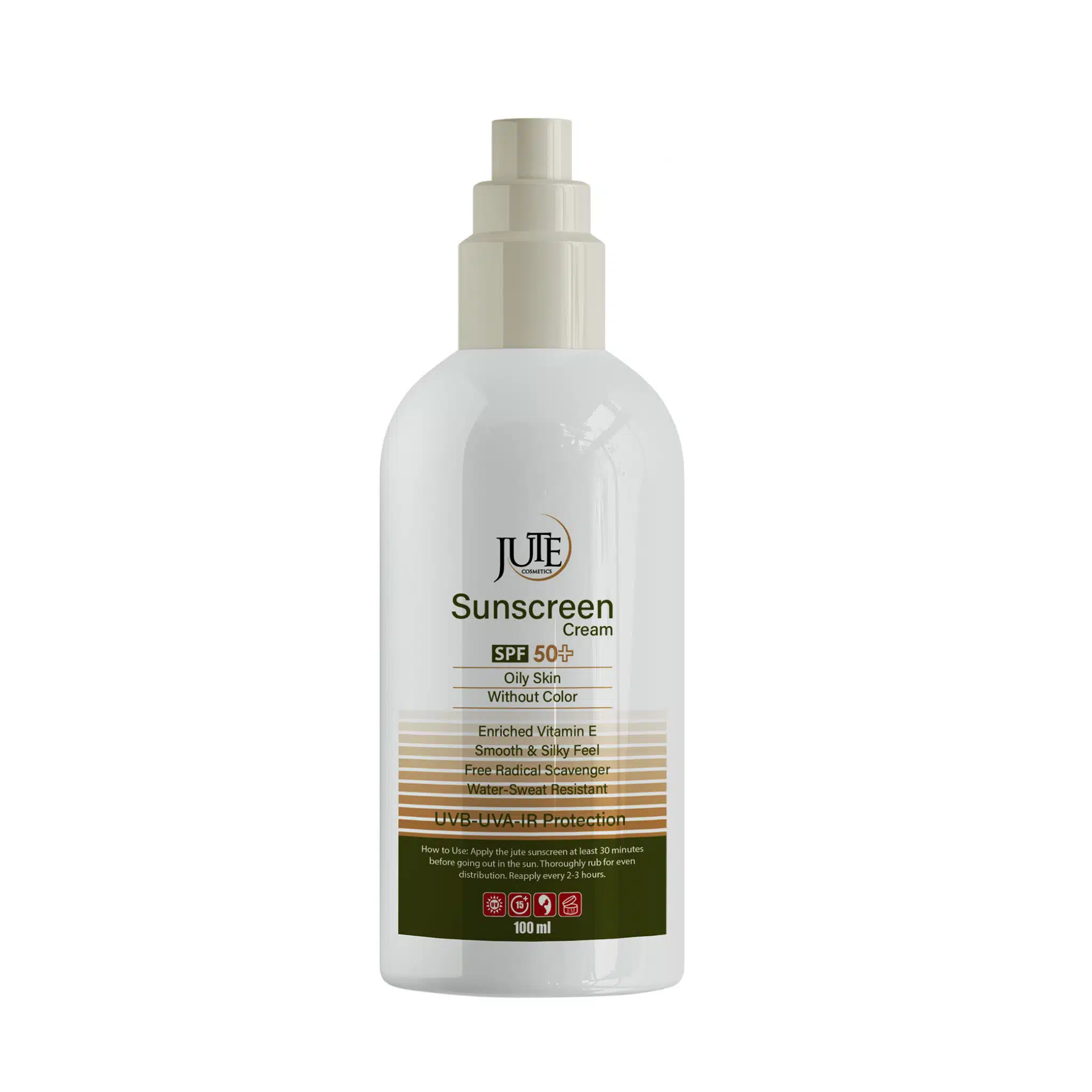 pumps-50-oil.jpg.webp کرم ضد آفتاب SPF50 مناسب پوست چرب ژوت 100 میلی لیتر
