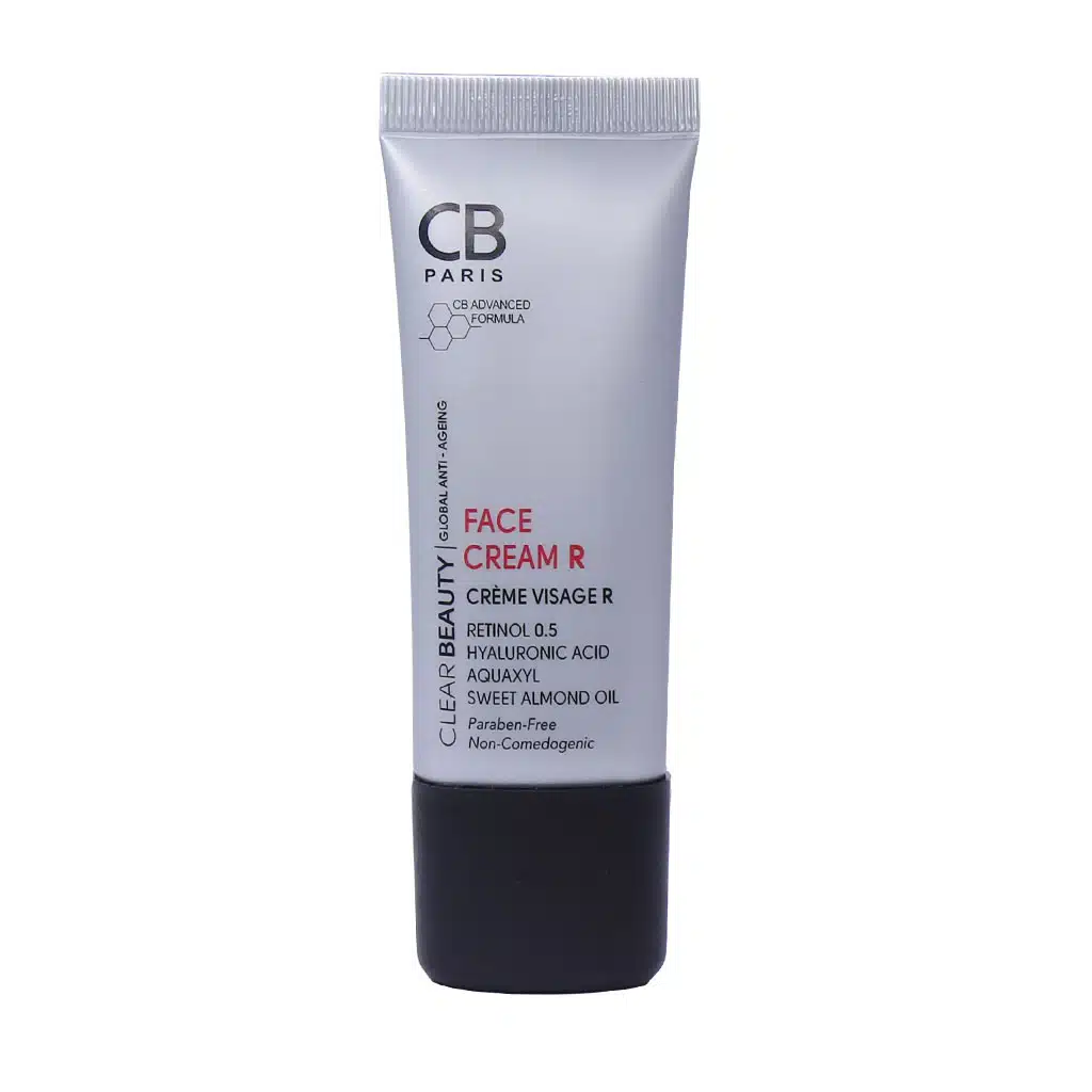 CB-Paris-Face-Cream-R-anti-aging-30ml.jpg.webp کرم ضد چروک حاوی رتینول مناسب چروک های سطحی صورت سی بی پاریس 30 میلی لیتر