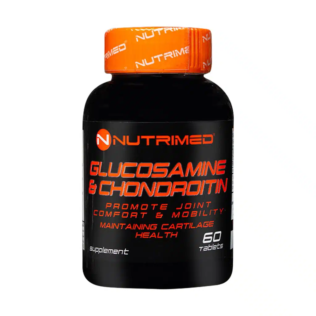 Nutrimed-Glucosamine-and-Chondroitin-۶۰-Tablets.jpg.webp قرص گلوکزامین و کندرویتین نوتریمد 60 عدد