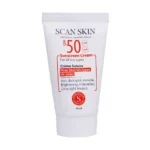 کرم ضد آفتاب ضد لک SPF50 اسکن اسکین 40 میلی لیتر