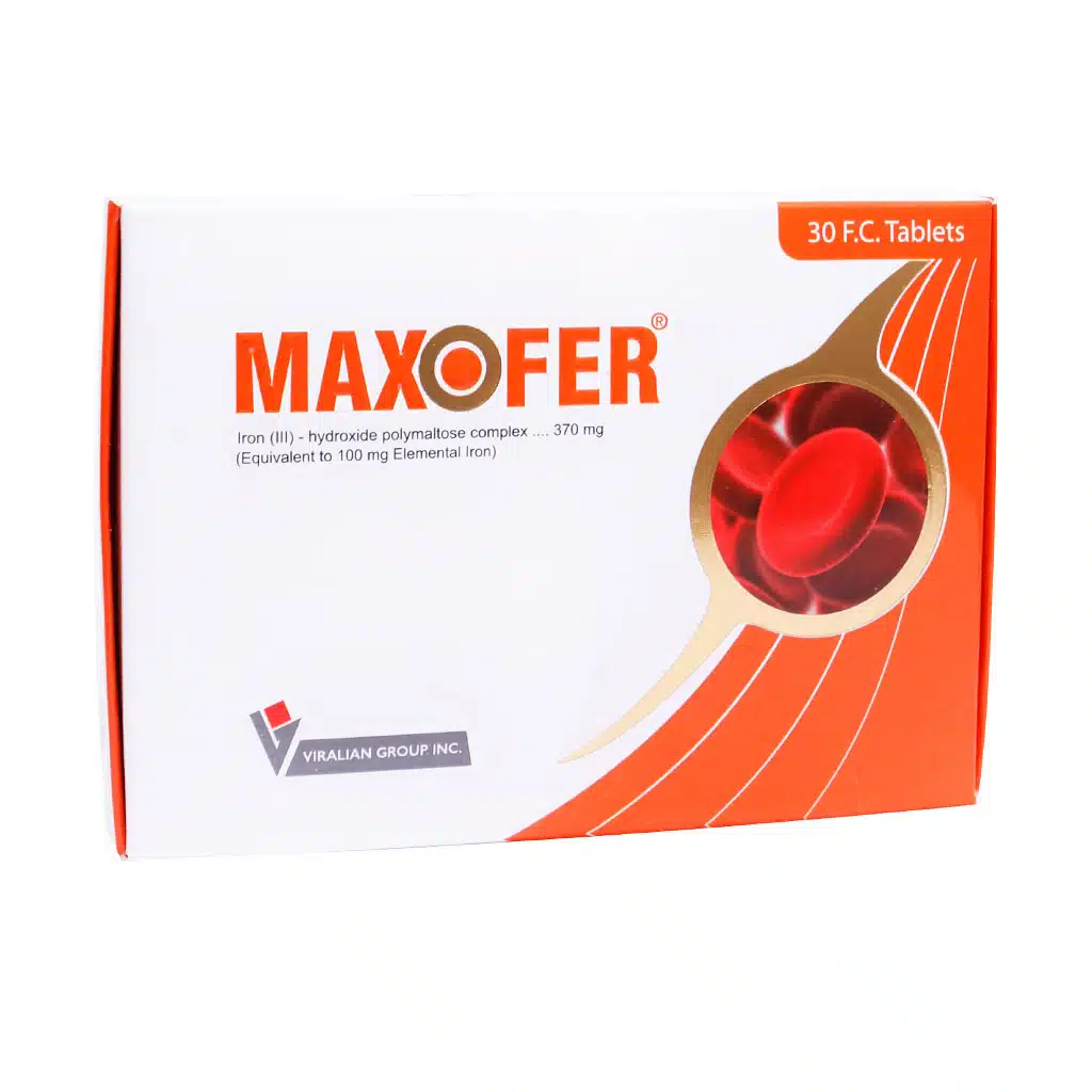 Viralian-Group-Maxofer-30-Tablets.jpg.webp قرص مکسوفر ویرالیان گروه 30 عدد