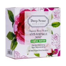 صابون گلاب مناسب پوست های دارای چروک دیپ سنس سی گل 75 گرم
