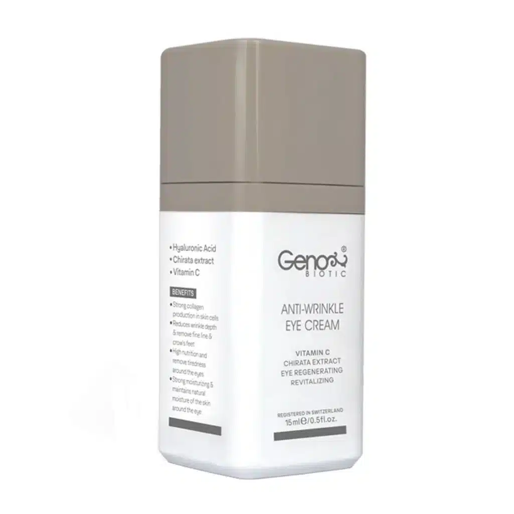 Geno-Biotic-Anti-Wrinkle-Eye-Cream-15ml.jpg.webp کرم ضد چروک دور چشم ژنوبایوتیک 15 میلی لیتر