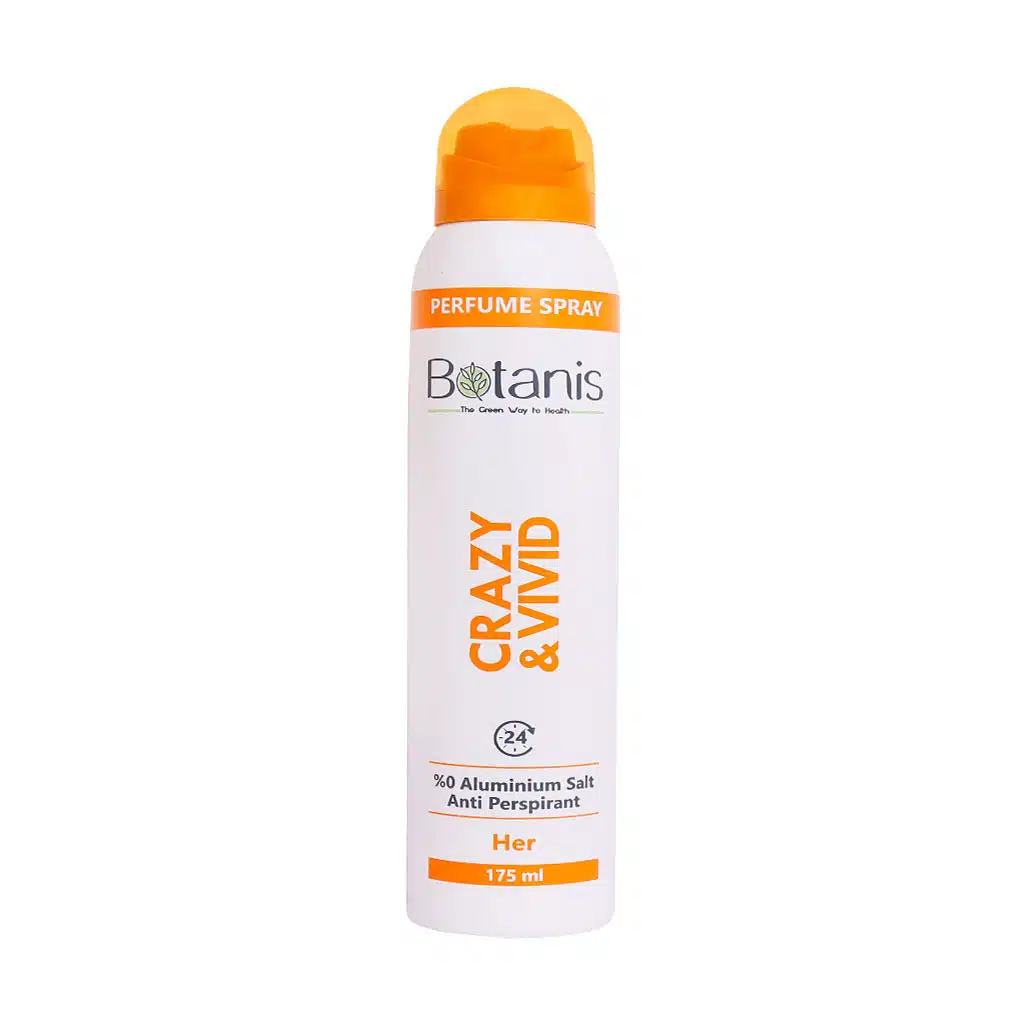 Botanis-Crazy-And-Vivid-Perfume-Spray-For-Women.jpg.webp اسپری عطری بانوان کریزی بوتانیس 175 میلی لیتر