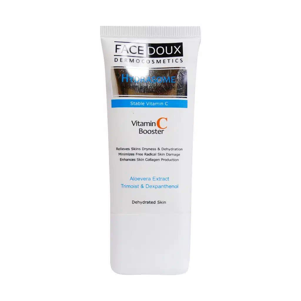 Face-Doux-Hydrasome-Moisturizing-Cream-Vitamin-C.jpg.webp کرم مرطوب کننده هیدرازوم فیس دوکس حاوی ویتامین C حجم 50 میلی لیتر