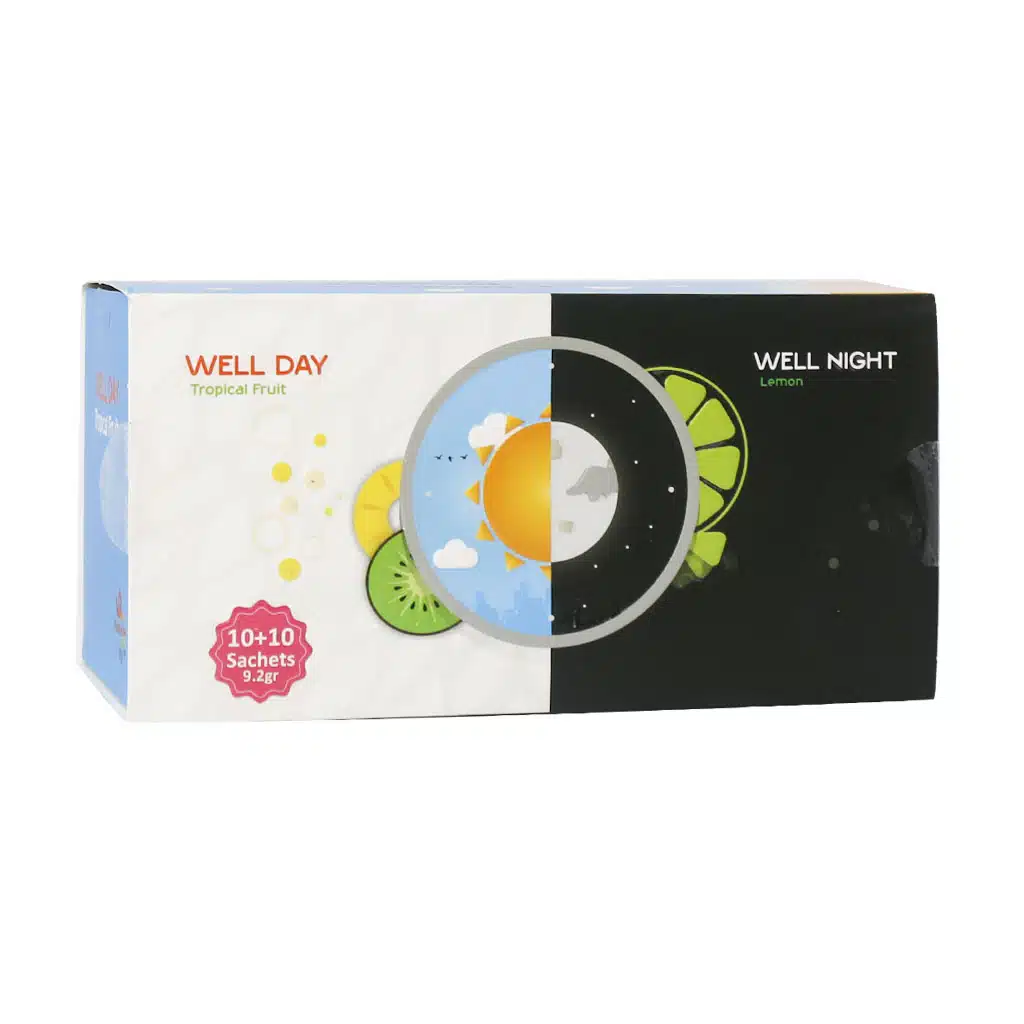 Vitamin-Life-Well-Day-Well-Night-20-Sachets.jpg.webp ساشه ول دی ول نایت ویتامین لایف 20 عدد