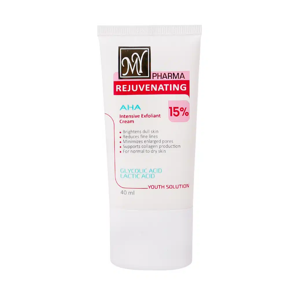 My-Pharma-AHA-15-Rejuvenating-Cream-2.jpg.webp کرم جوان کننده 15 AHA درصد یوت سلوشن مای فارما 40 میلی لیتر