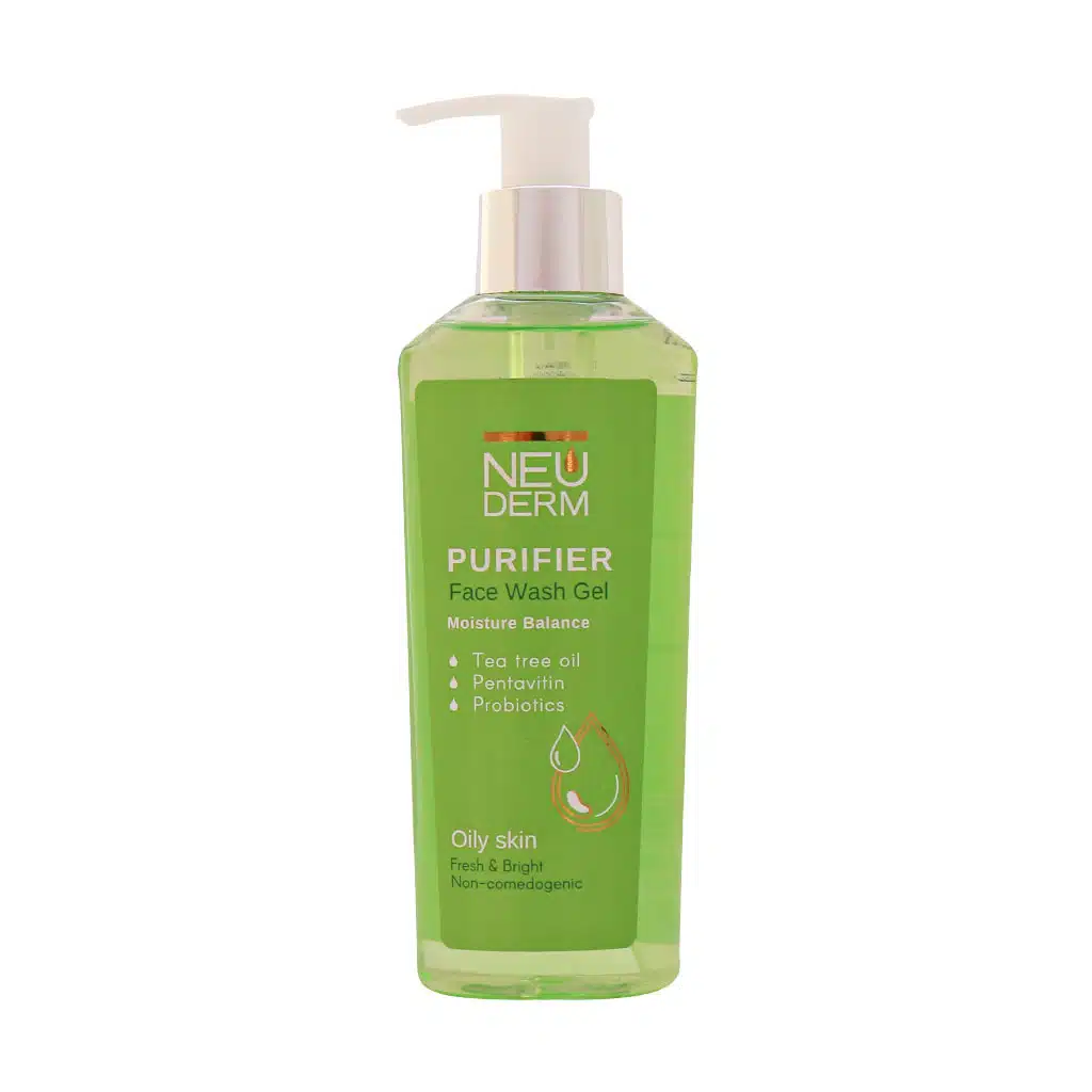 Neuderm-Gentle-Purifier-Face-Wash-Gel-For-Oily-Skin-۲۰۰-ml.jpg.webp ژل شستشو صورت نئودرم مدل Gentle Purifier مناسب پوست چرب 200 میلی لیتر