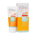 کرم ضد آفتاب مکس پروتکت SPF50 نئودرم مناسب پوست چرب