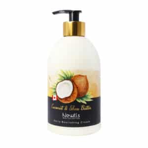کرم مرطوب کننده پمپی عصاره نارگیل و شی باتر نیوتیس