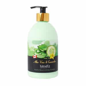 کرم مرطوب کننده پمپی عصاره آلوئه ورا و خیار نیوتیس