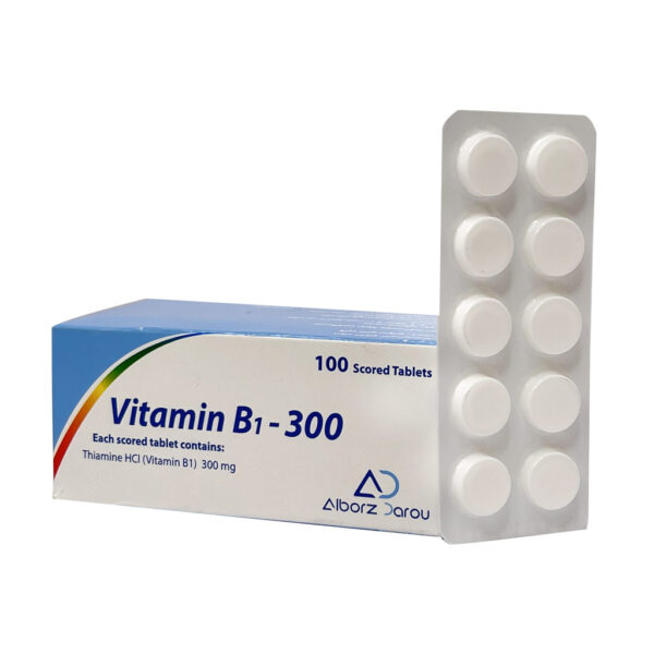 قرص ویتامین B1 300 میلی گرم البرز دارو