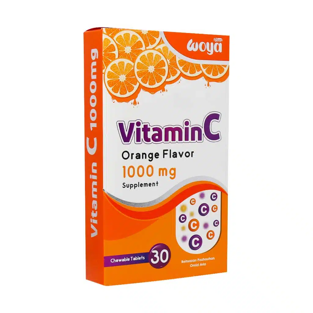 Behsazan-Vitamin-C-1000-mg-30-Chewable-Tabs.jpg.webp قرص جویدنی ویتامین C 1000 میلی گرم بهسازان 30 عدد