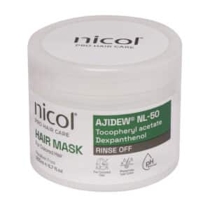 ماسک با آبکشی موی رنگ شده نیکول