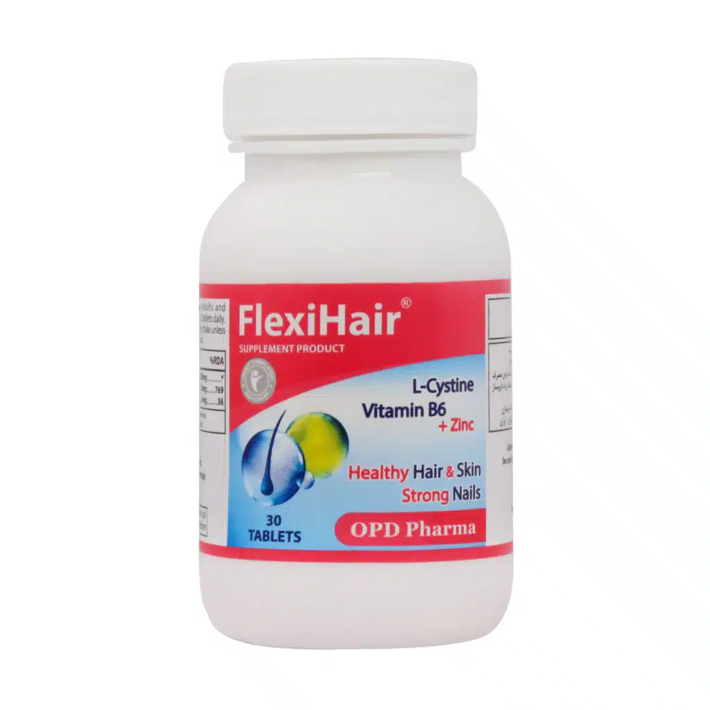 OPD-Pharma-Flexi-Hair-30-Tablets.jpg.webp قرص فلکسی هیر او پی دی فارما 30 عدد